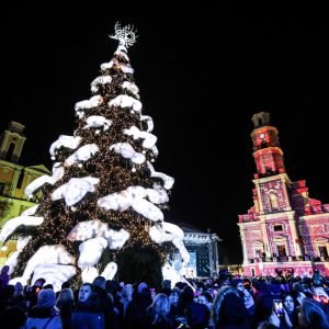Kalėdinė eglė ,,Žiemos karalienė,, 2018 m 5
