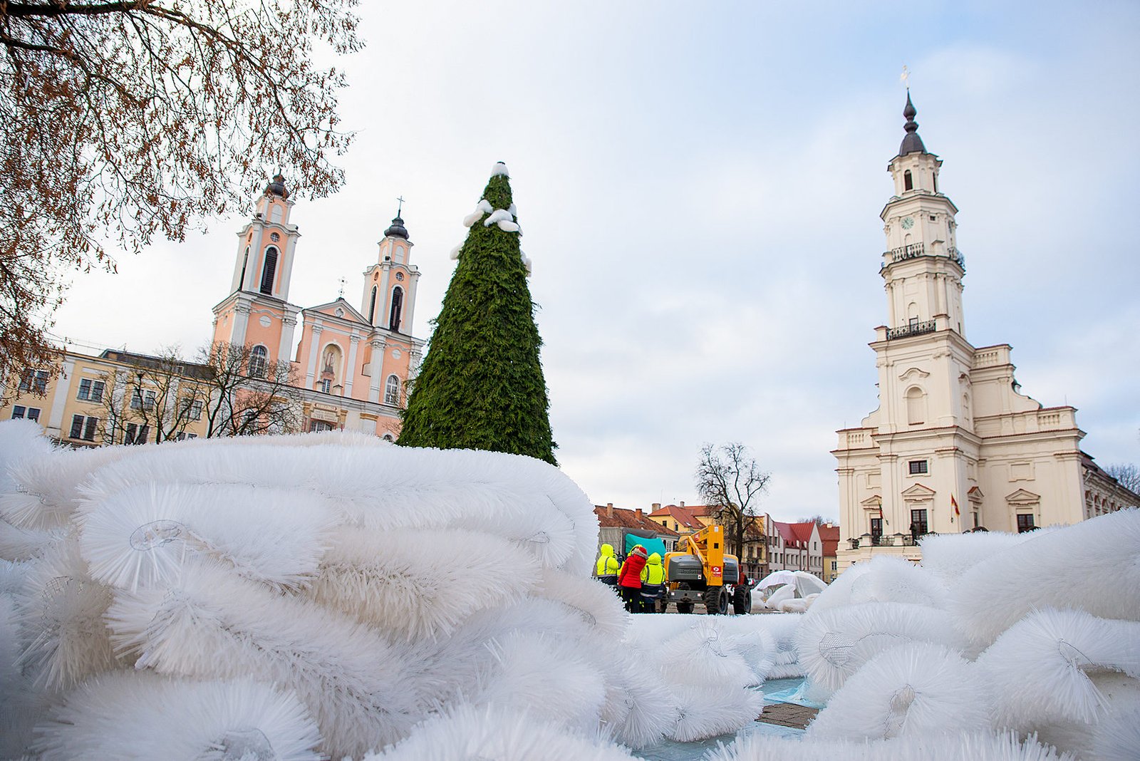 Kalėdinė eglė ,,Žiemos karalienė,, 2018 m 7