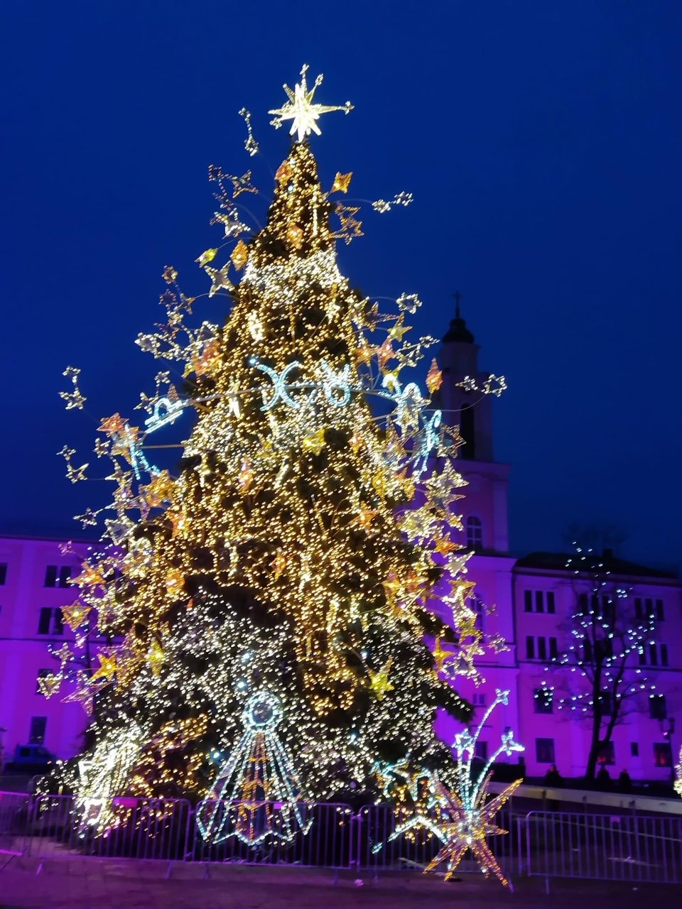 Kalėdinė eglė ,,Žvaigždžių takais,, 2