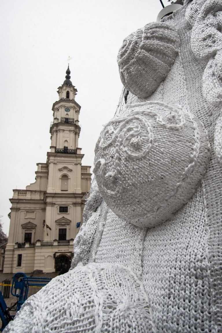 Megzta kalėdų eglė 9