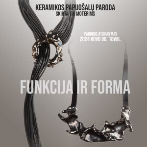 Funkcija ir forma. ingos kazakevičienės papuošalų paroda 1